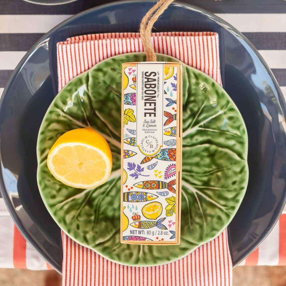 Sardine Sea Salt & Lemon Soap 80g