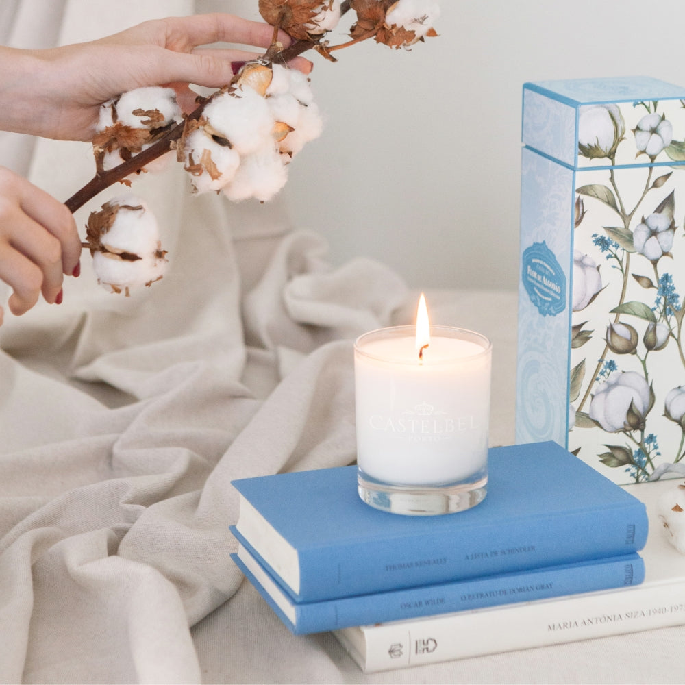 Cotton Flower Aromatic candle 210g