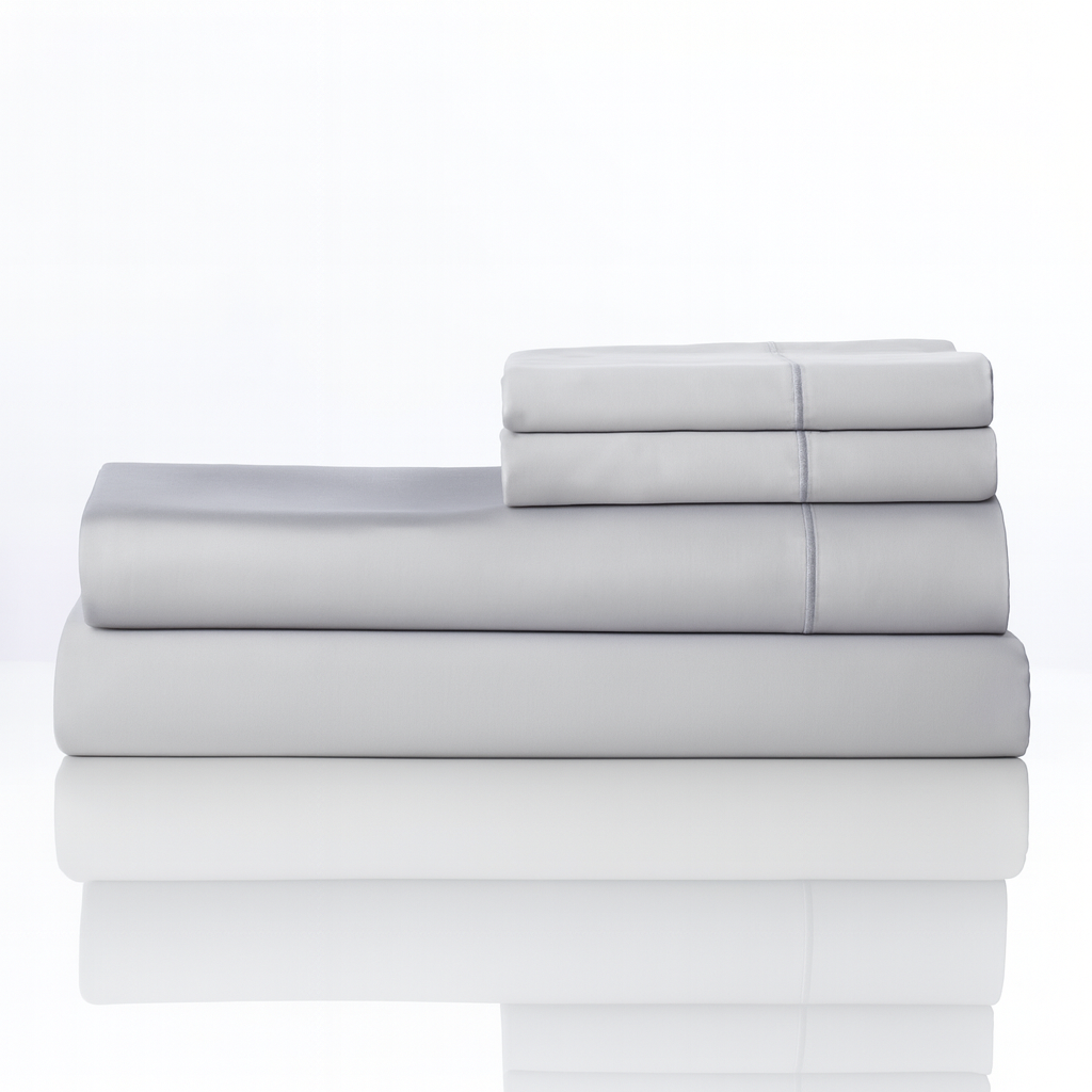Grey Luxe SUPIMA® Sateen Bedsheet sets