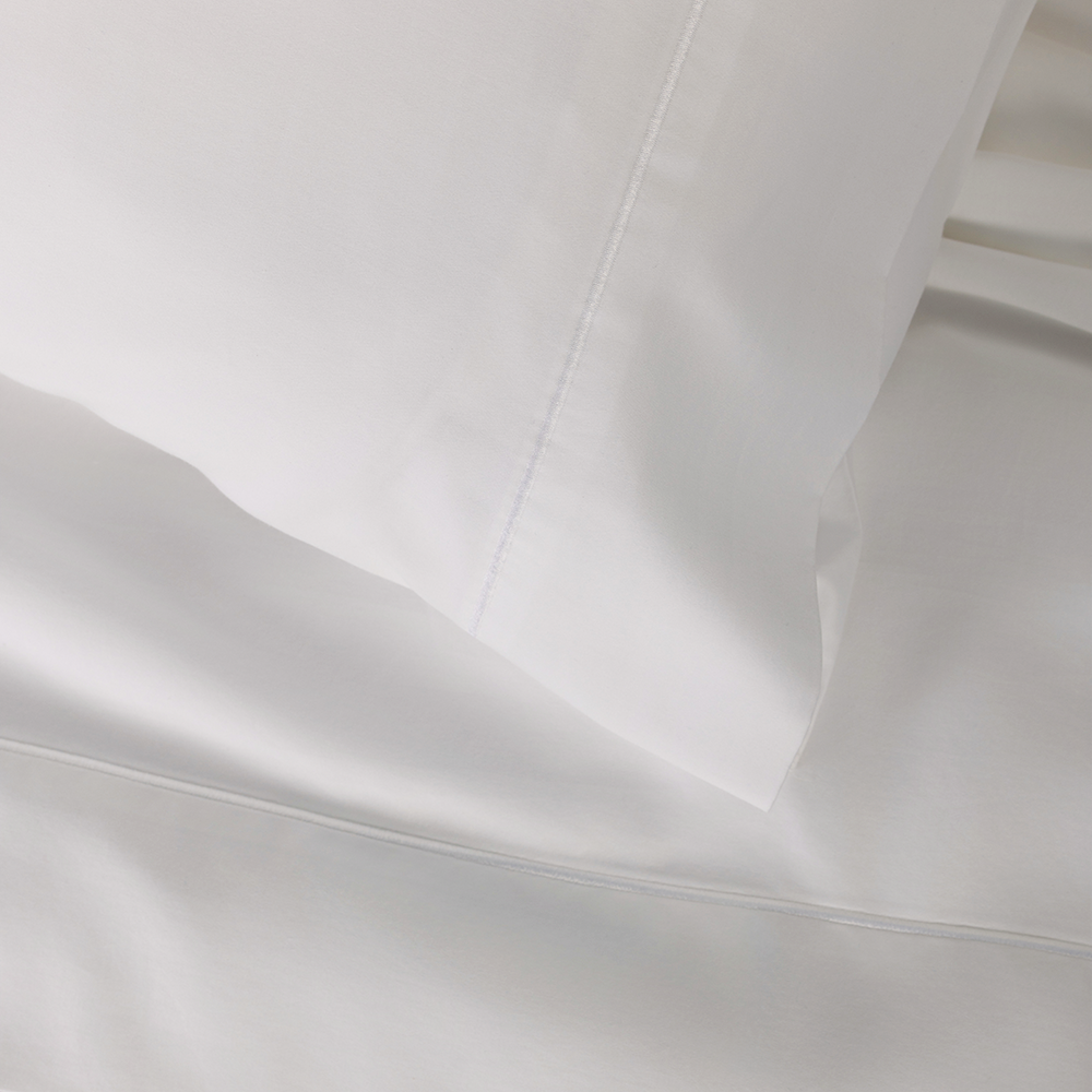 White Luxe SUPIMA® Sateen Bedsheet Set