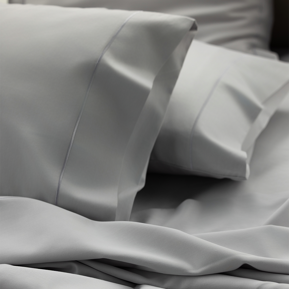 Grey Luxe SUPIMA® Sateen Bedsheet sets