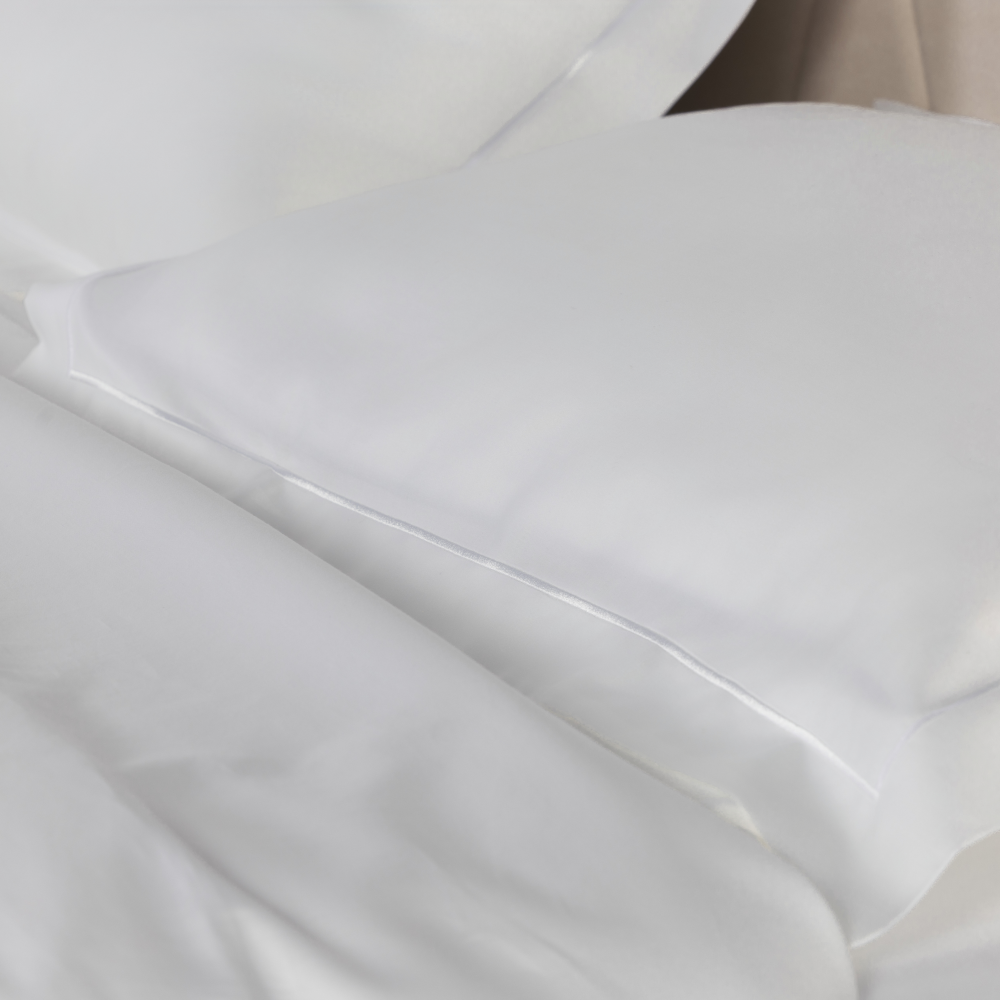 White Luxe SUPIMA® Sateen Duvet Cover Set