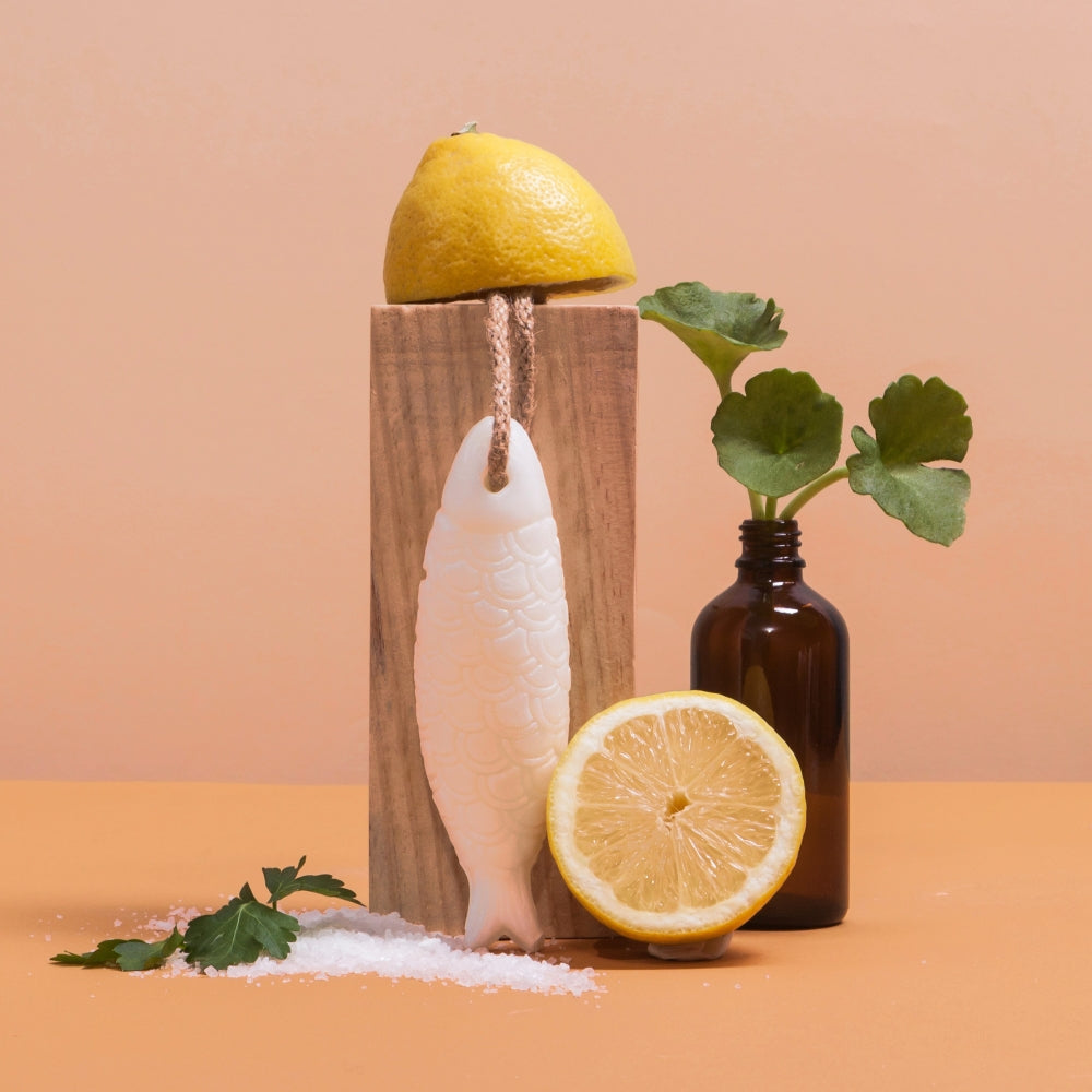 Sardine Sea Salt & Lemon Soap 80g