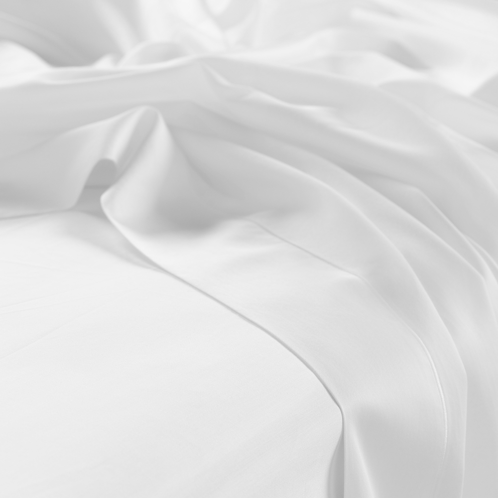 White Luxe SUPIMA® Sateen Bedsheet Set