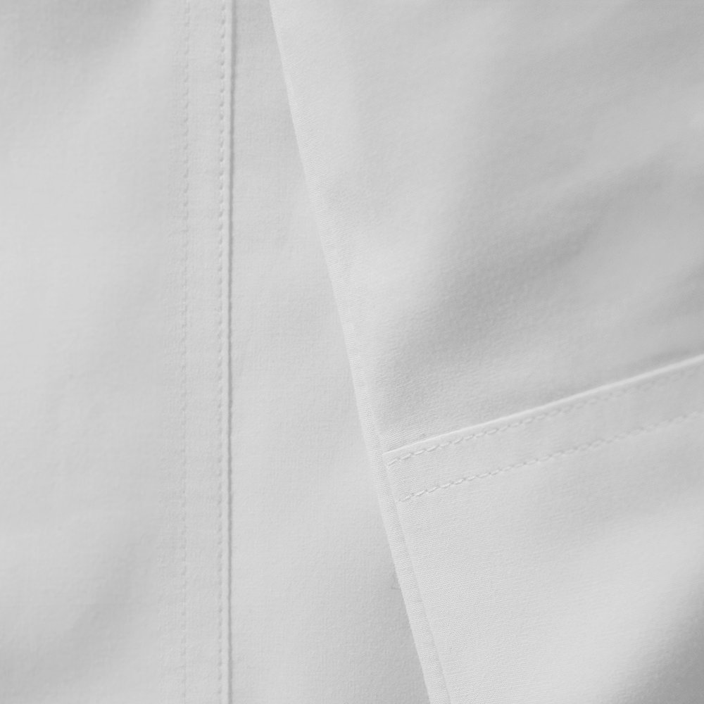 White Peach Percale Sheet Set