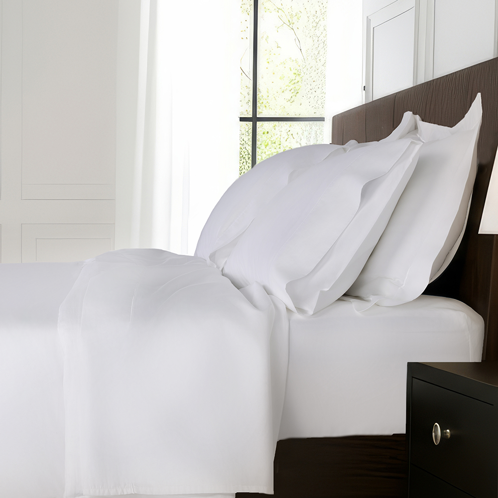 White Luxe SUPIMA® Sateen Bedsheet Set